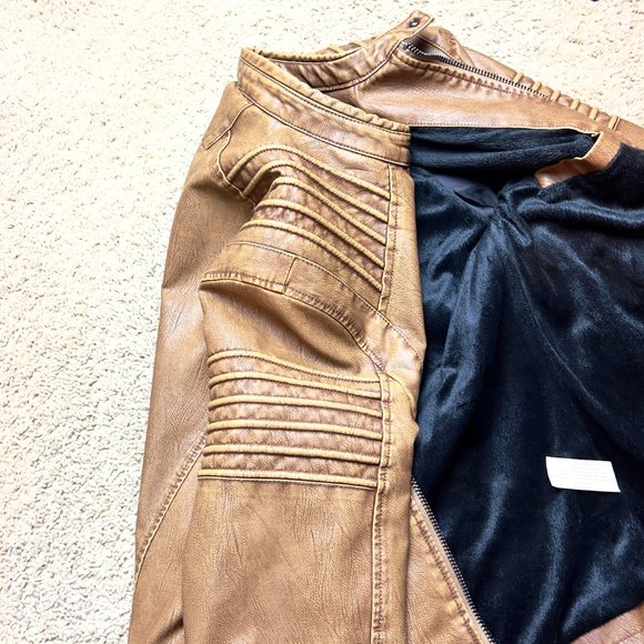 NWT David Outerwear Leather Jacket - Picture 6 of 14